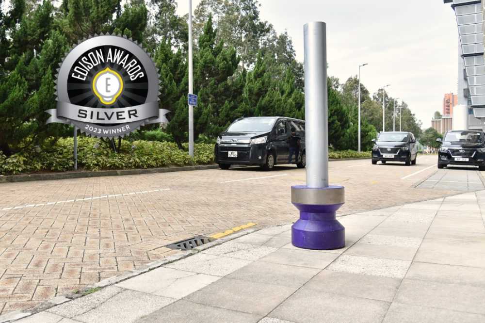 用於道路安全的衝擊耗散防護柱