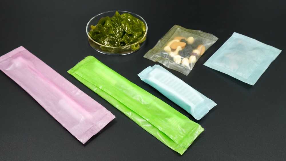 具有防水防油性能的可持續海藻包裝薄膜