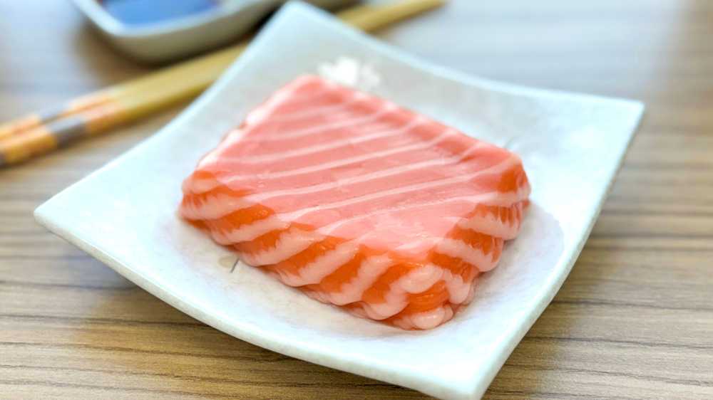 Somorrow™ So! 三文魚：3D列印高級純素生三文魚片