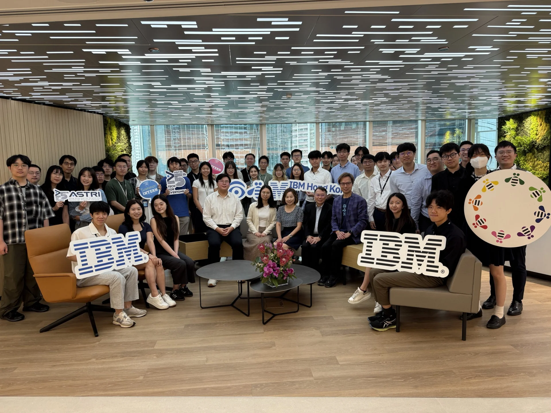 ASTRI arranges visits to leading tech companies such as IBM