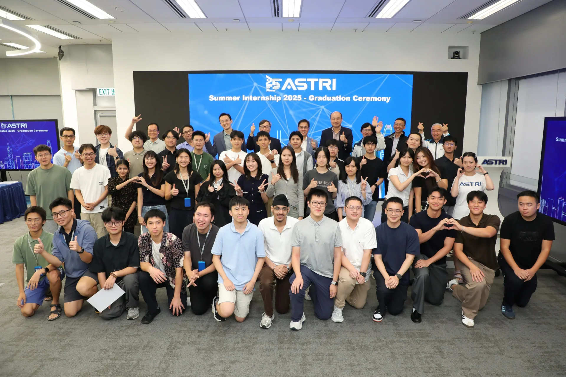 應科院暑期實習計劃培育創科新血 實習生研發智能科技 推動社會創新
