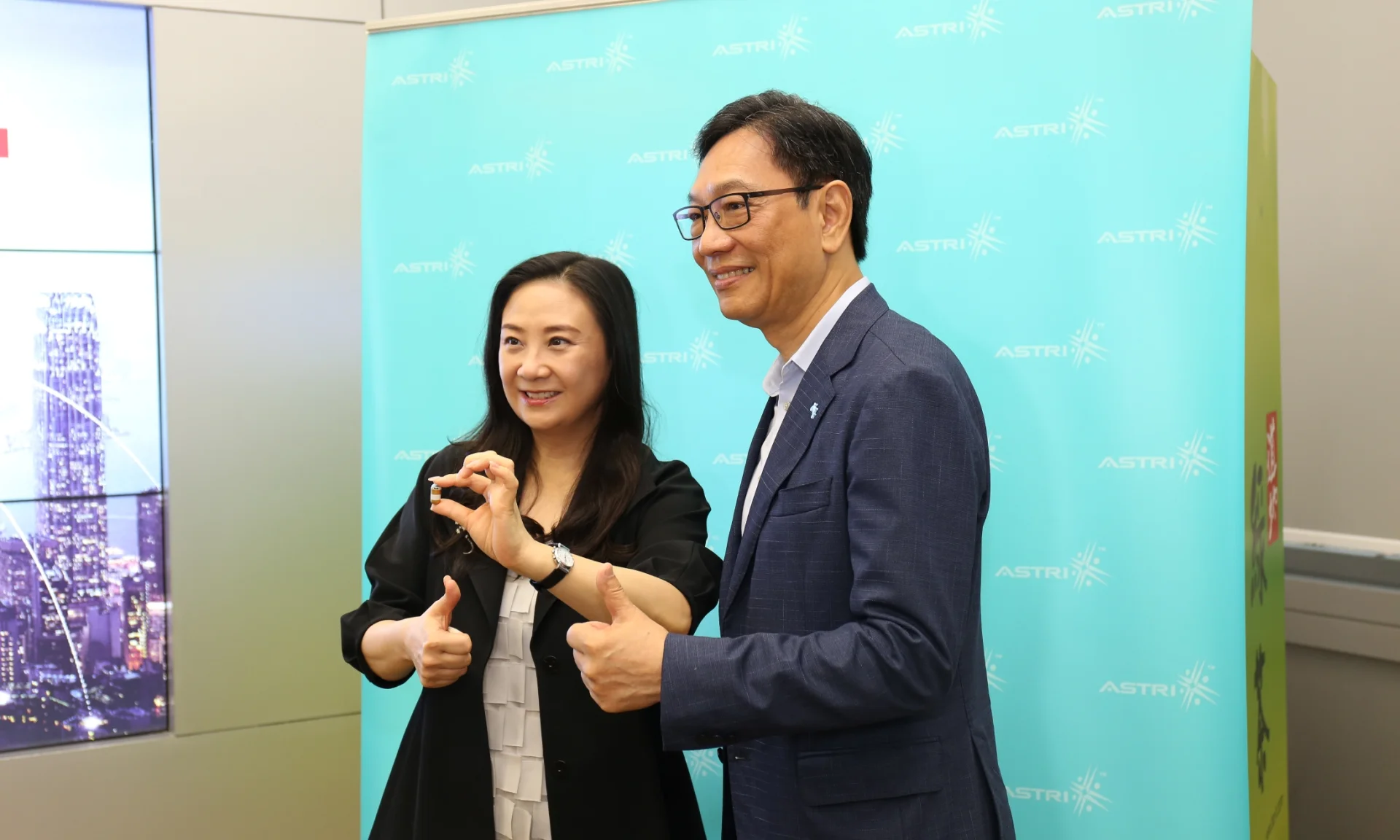 立法會議員葛珮帆博士聯同智慧城市聯盟成員訪問應科院，並參觀智慧城市技術研發成果