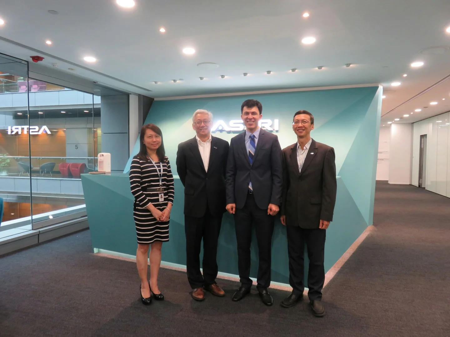 烏茲別克斯坦國際商務與技術協會（AMBIT）監事會主席Hikmat Abdurakhmanov先生到訪應科院