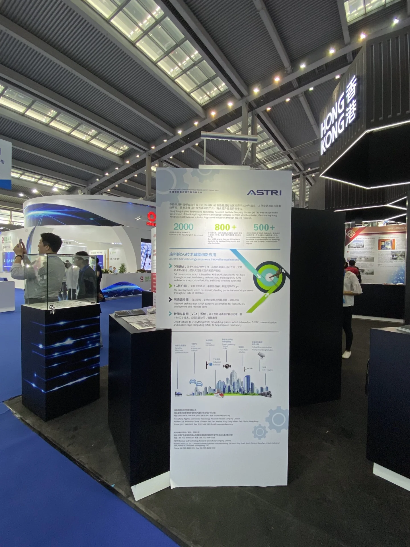 ASTRI showcases its latest technologies at China Hi-tech Fair 2019