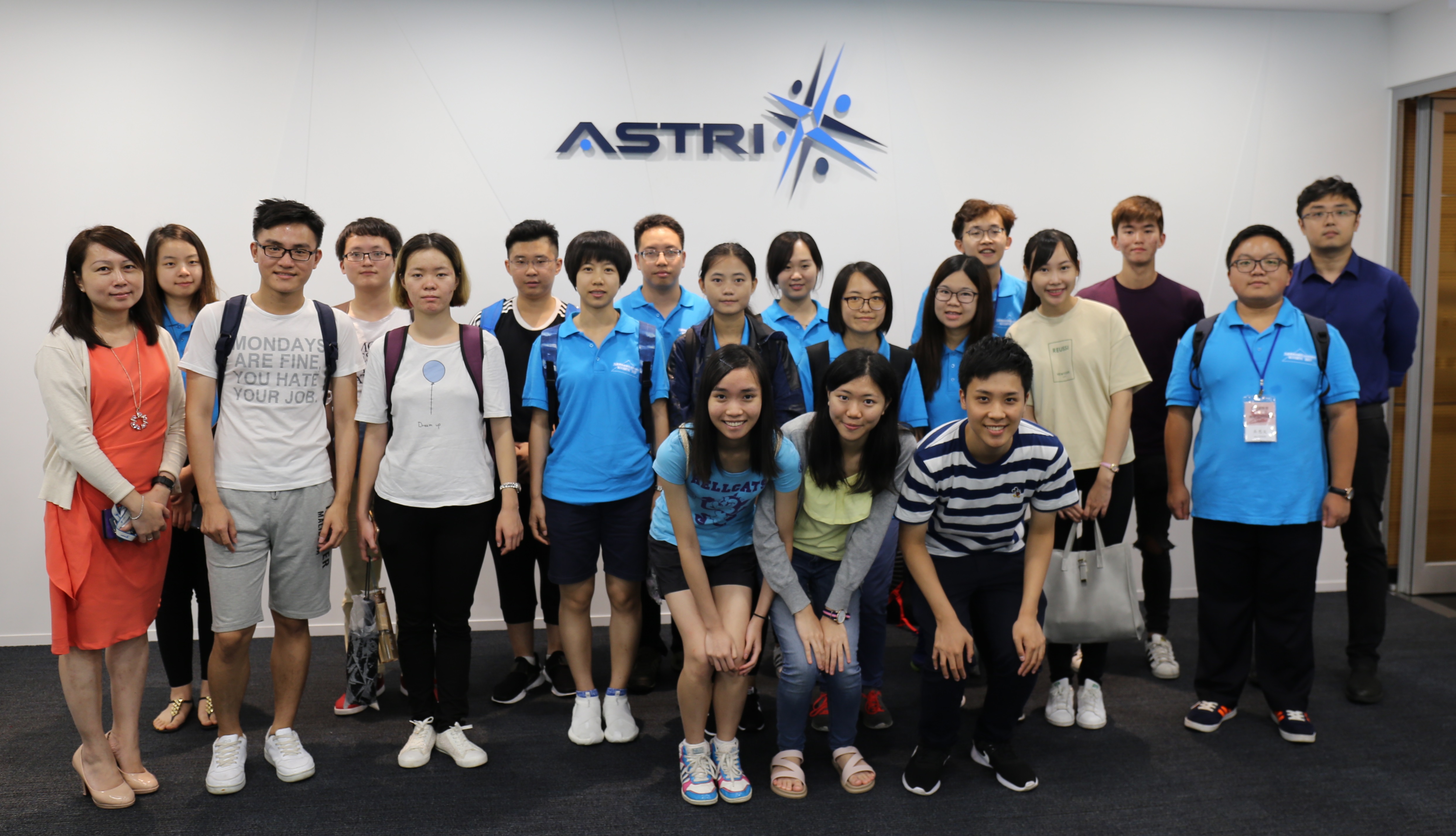 香港中文大学安排九龙总商会新纪元精英培训计划参加者参观应科院