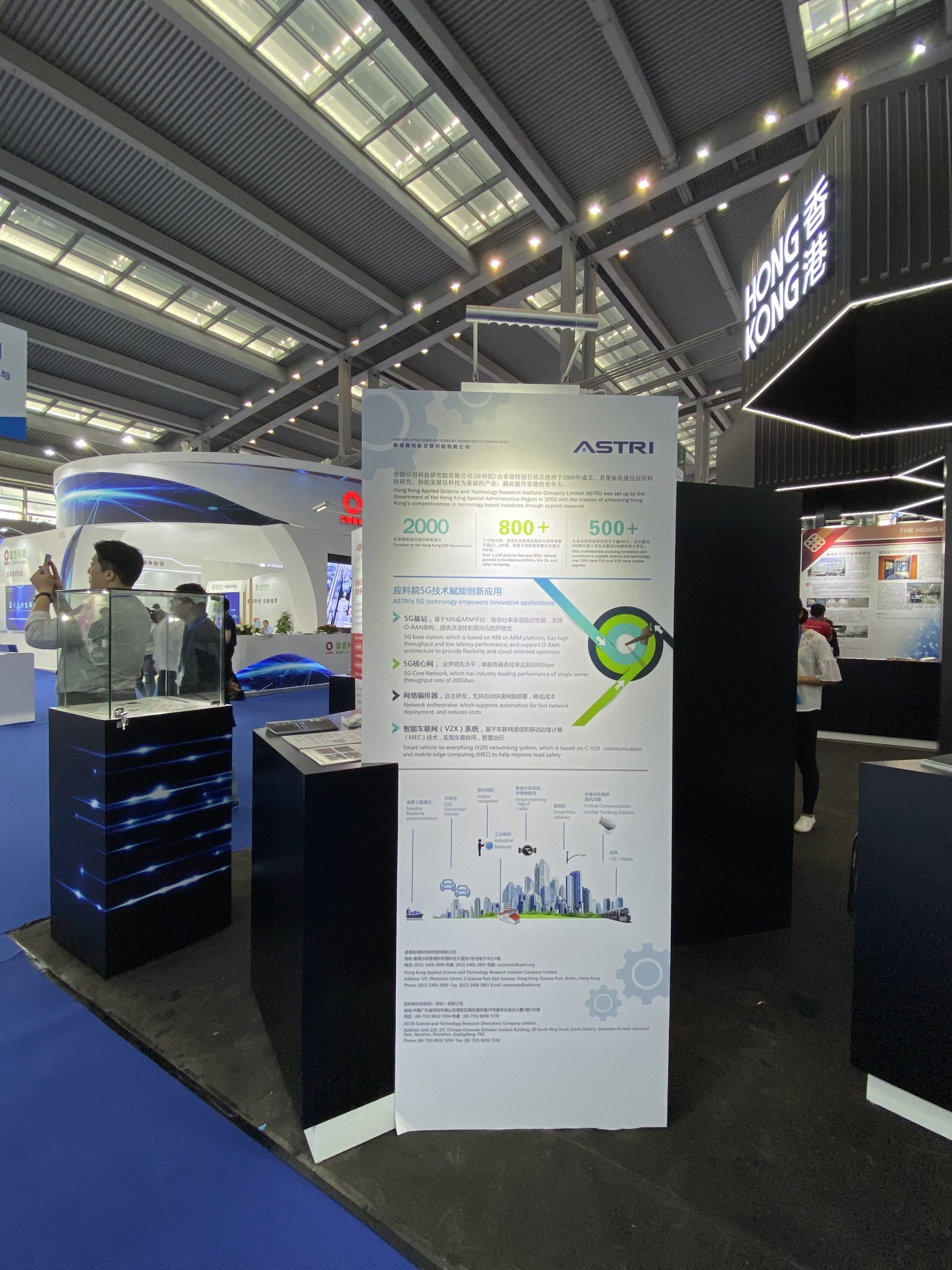 ASTRI showcases its latest technologies at China Hi-tech Fair 2019